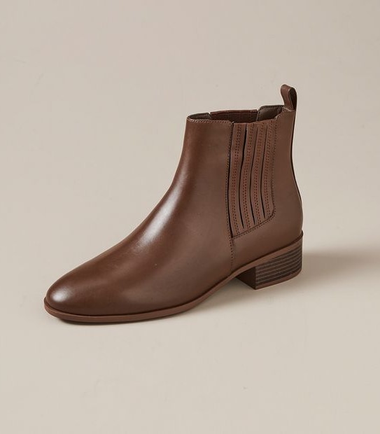 Womens Beatrice II Leather Gusset Boots