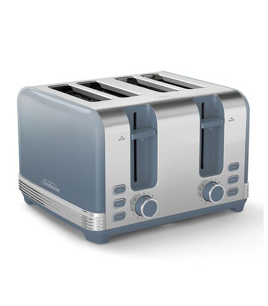 Sunbeam Chic Collection™ 4Slice Toaster Blue TAM3514OM Target Australia