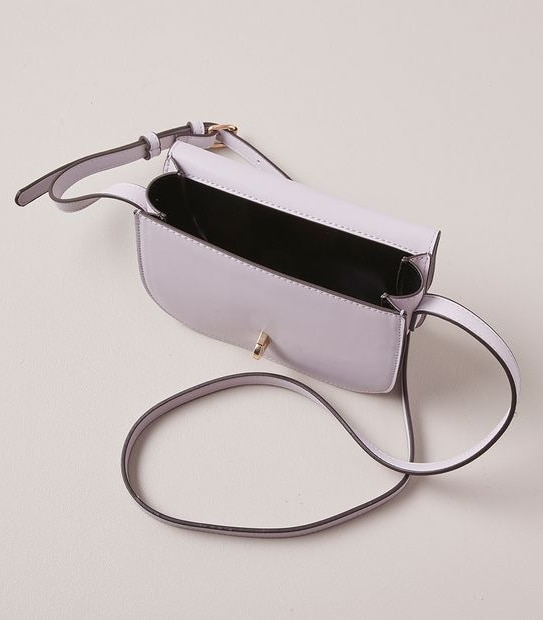 TW SADDLE CROSSBODY BAG LILAC