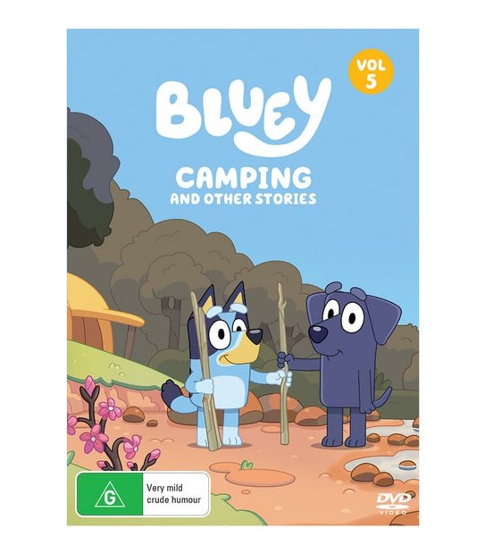 Bluey: Camping And Other Stories - Volume 5 - DVD