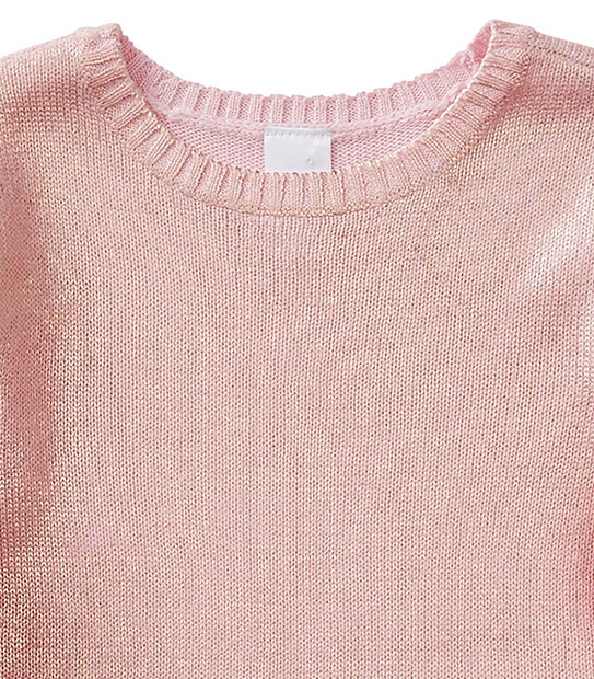 Rose Gold Foil Knit Jumper