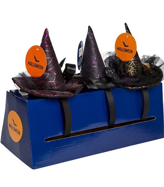 Halloween Witch Hat Headbands - Assorted