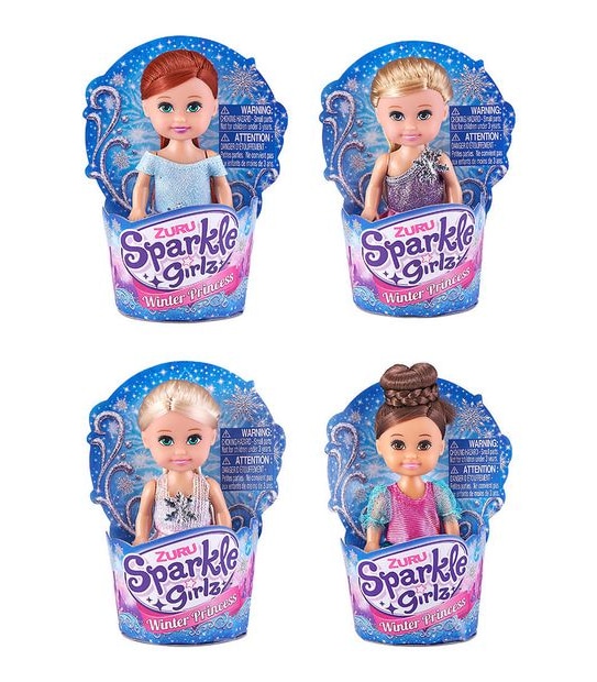 Sparkle Girlz Cupcake Winter Princess Doll by ZURU - Assorted*