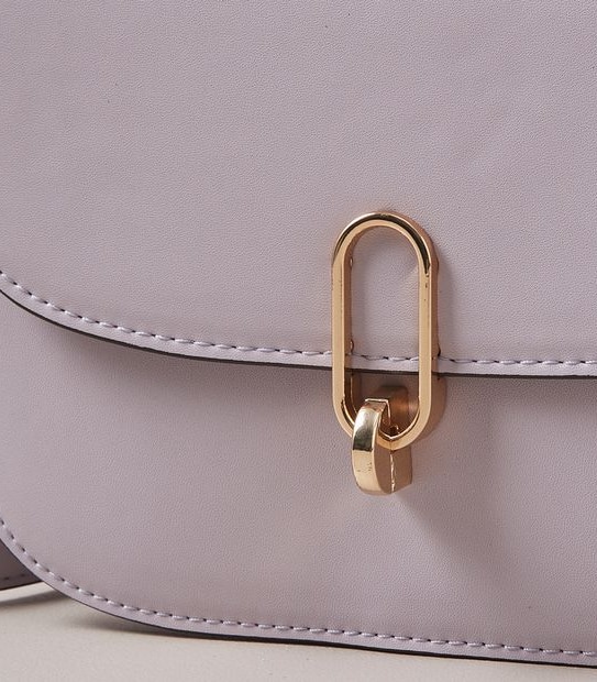 TW SADDLE CROSSBODY BAG LILAC