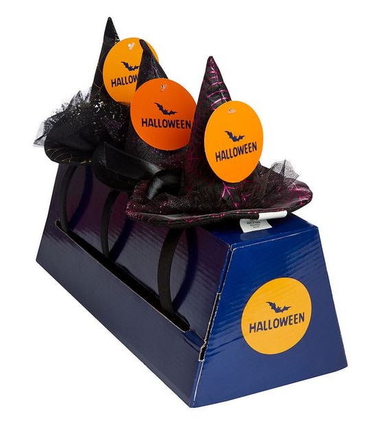Halloween Witch Hat Headbands - Assorted