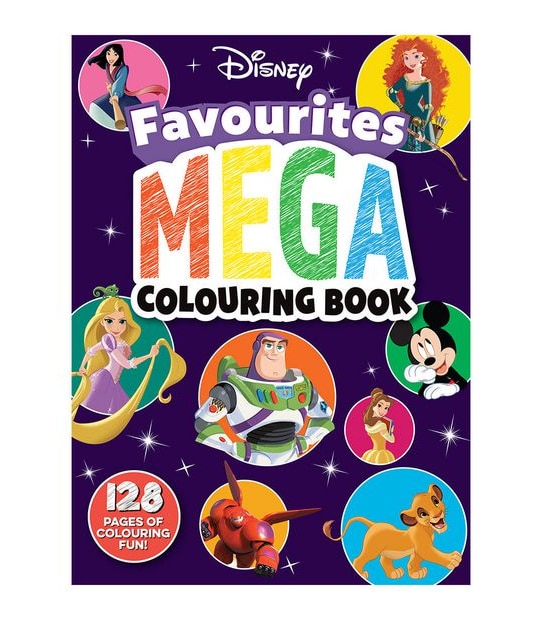 Disney Favourites: Mega Colouring Book