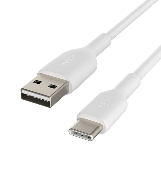 Belkin Boostcharge USB-A to USB-C Cable 2M White