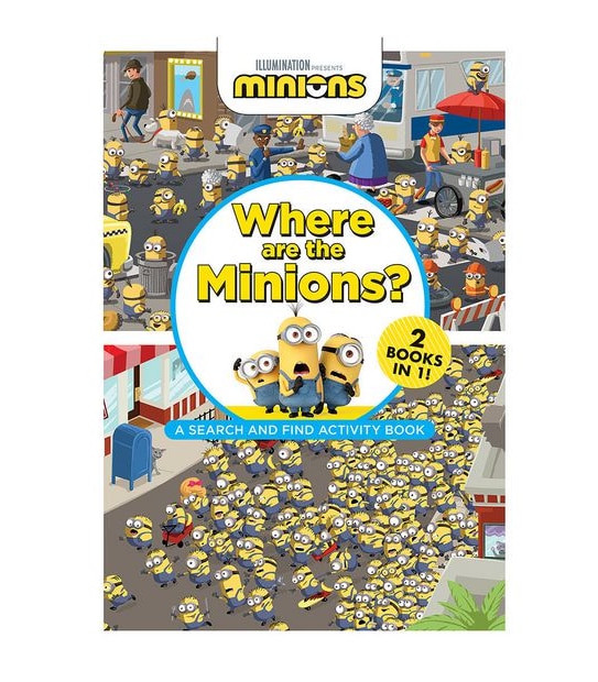 Where Are The Minions? A Search And Find Activity Book (Universal) - 