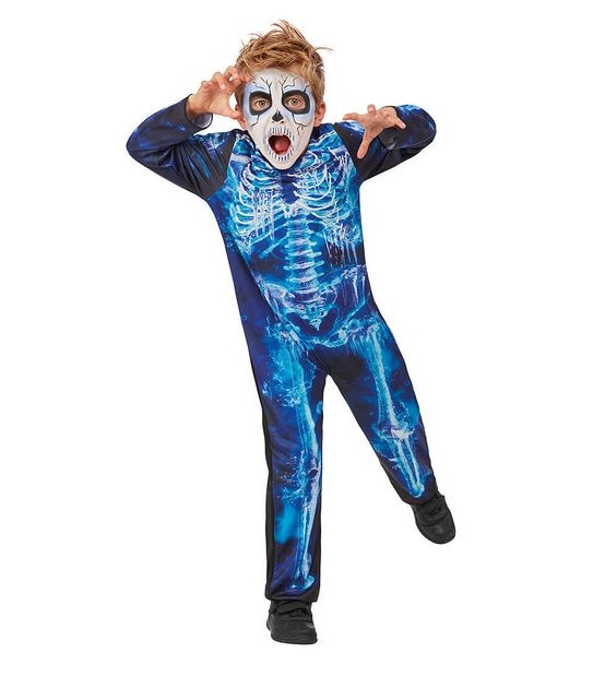 Halloween Kids Skeleton Costume