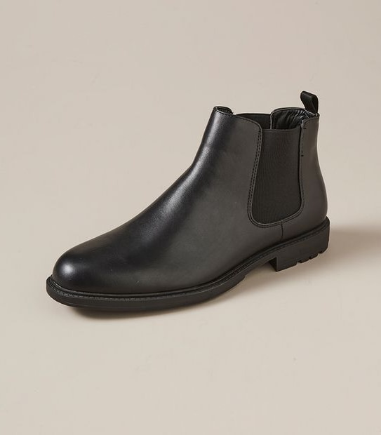 Mens Cleated PU Chelsea Boots - Troy