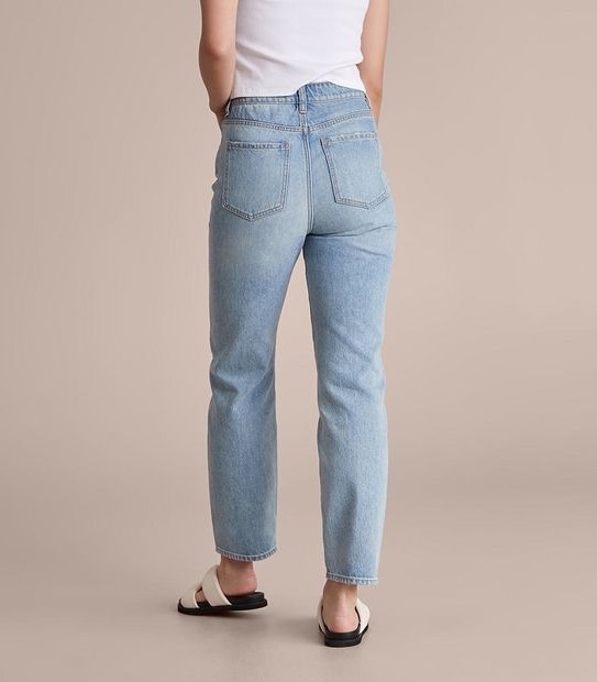 Lily Loves High Rise Straight Jeans