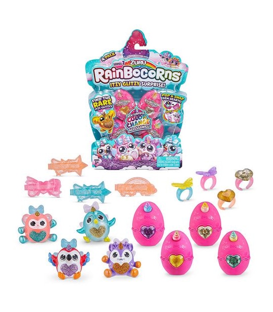 Rainbocorns Itzy Glitzy Surprise Series 2 Collectible Eggs by ZURU - Assorted