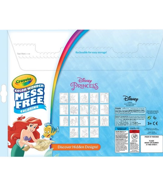 Crayola Disney Princess Colour Wonder Colouring