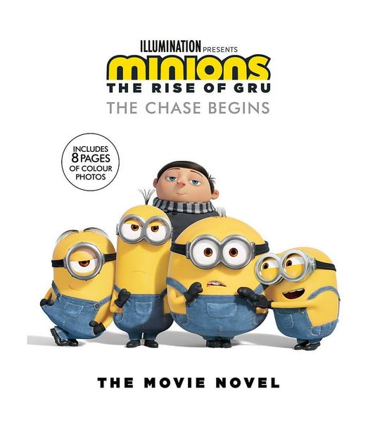 Minions The Rise Of Gru: Movie Novel 