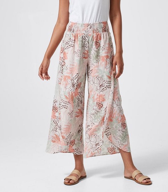 Piping Hot Split Beach Pants