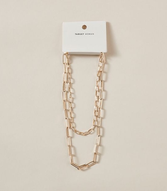 Double Layer Link Necklace