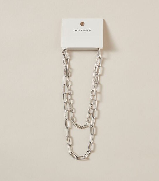 Double Layer Link Necklace