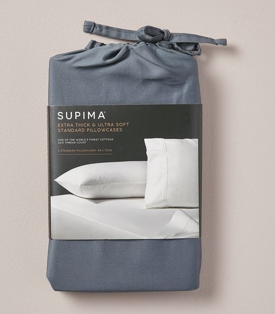 Supima 2 Pack 400 Thread Count Pillowcases