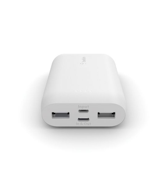 Belkin Boostcharge Powerbank 10K White