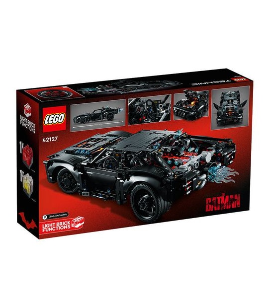 Lego Technic The Batman - Batmobile Buildable Car Toy 42127 : Target