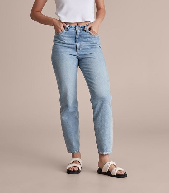 Lily Loves High Rise Straight Jeans
