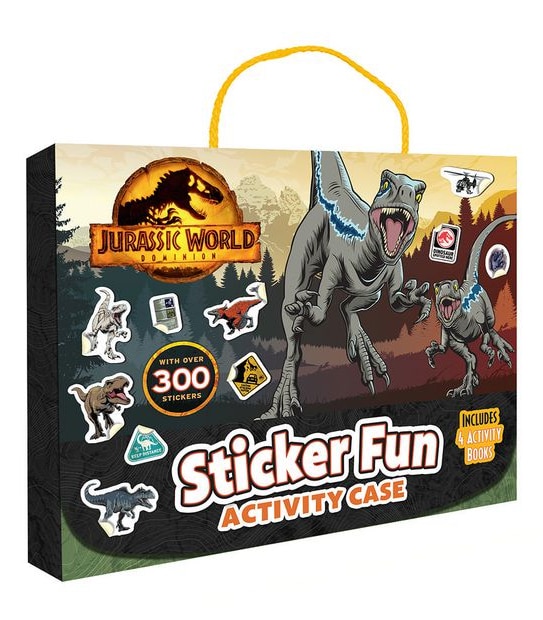 Jurassic World Dominion: Sticker Fun Activity Case