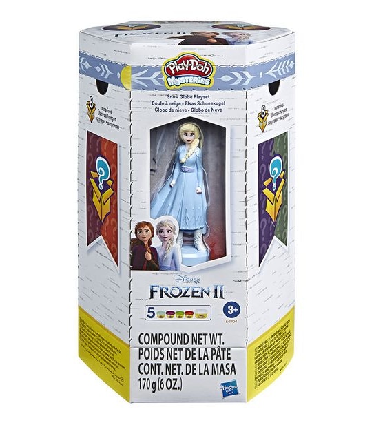 Play-Doh Mysteries Disney Frozen 2 Elsa's Adventure Snow Globe Playset