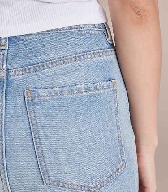 Lily Loves High Rise Straight Jeans