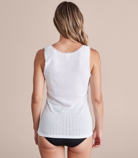 Pointelle Vest