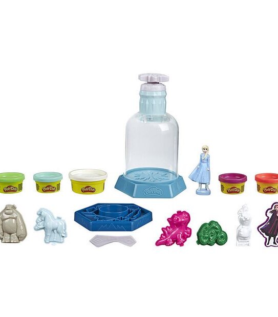 Play-Doh Mysteries Disney Frozen 2 Elsa's Adventure Snow Globe Playset
