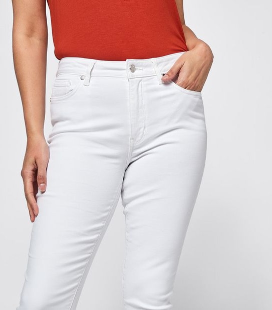 Sophie Skinny High Rise Crop Length Jeans