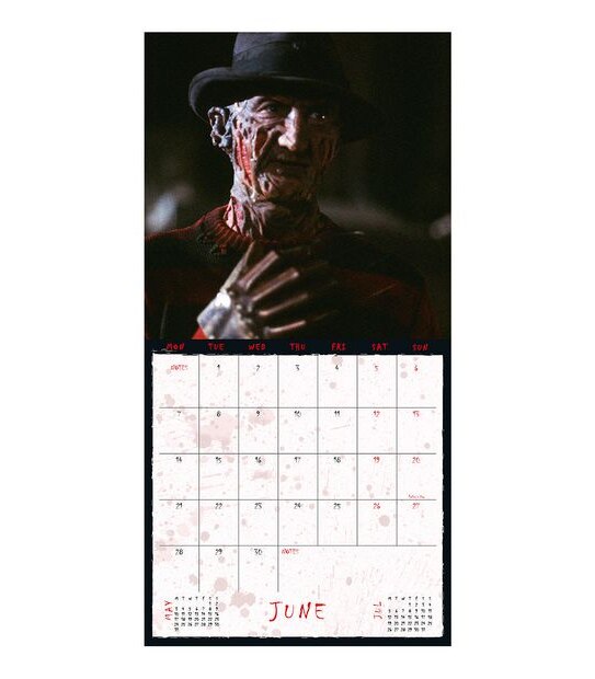 Warner Brothers Horror Title (Classic) 2021 Square Calendar