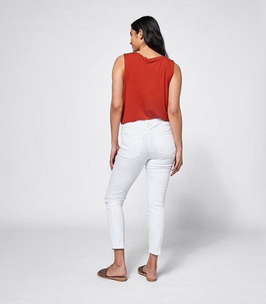 Sophie Skinny High Rise Crop Length Jeans