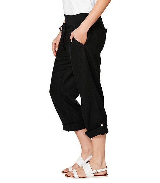 Linen Yoga Pants