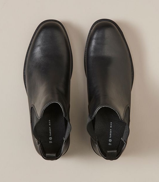 Mens Cleated PU Chelsea Boots - Troy