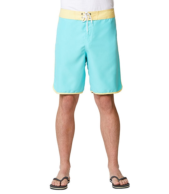 Men's Basic Boardshorts - Banana
