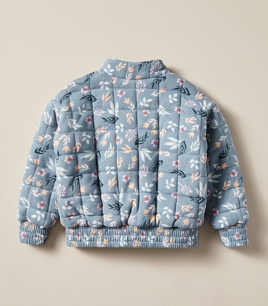Disney Frozen Quilted Bomber Jacket
