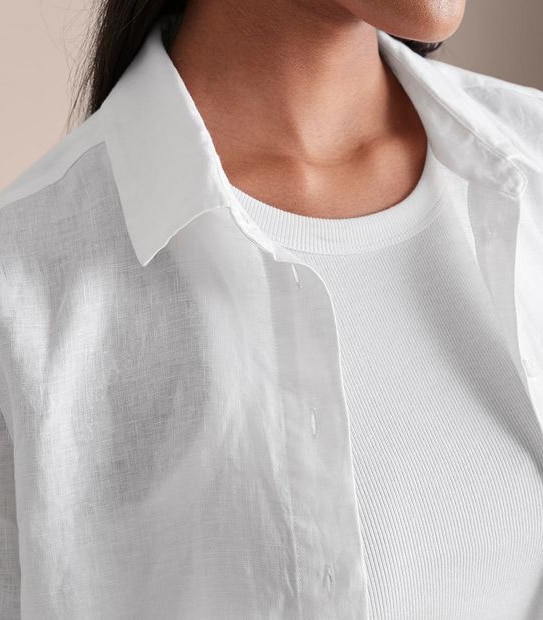 European Linen Long Sleeve Shirt