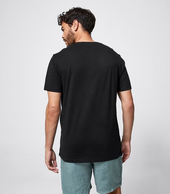 Organic Cotton V-Neck T-Shirt 2 of 3