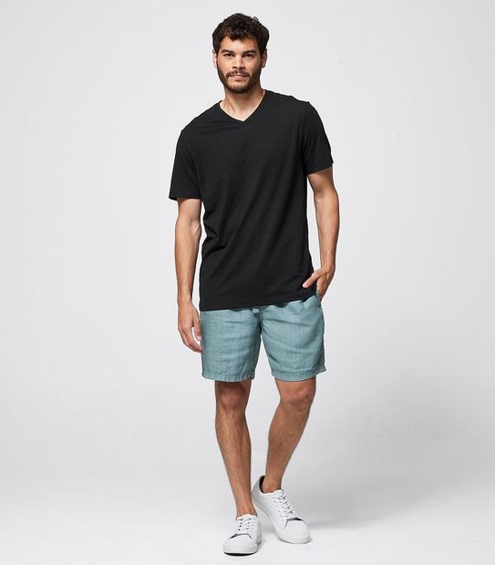 Organic Cotton V-Neck T-Shirt 3 of 3