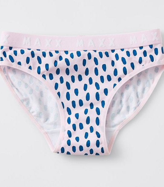 Maxx Older Girls 3 Pack Briefs - Pink