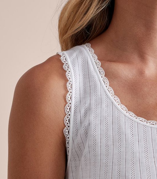 Pointelle Vest