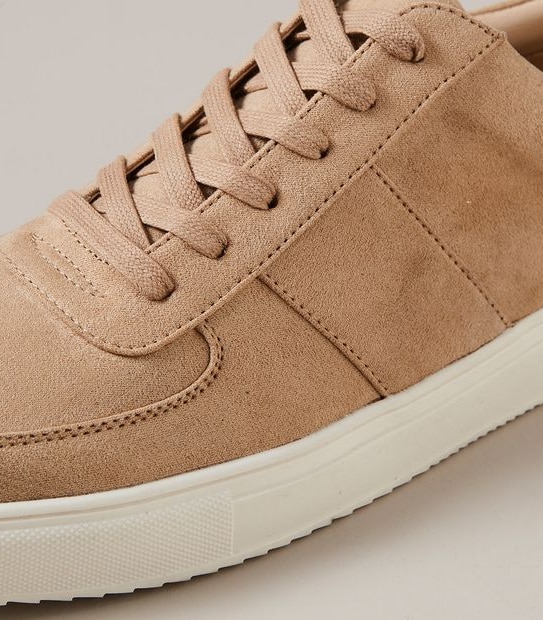 Mens Luke Microsuede Lace-up Shoes