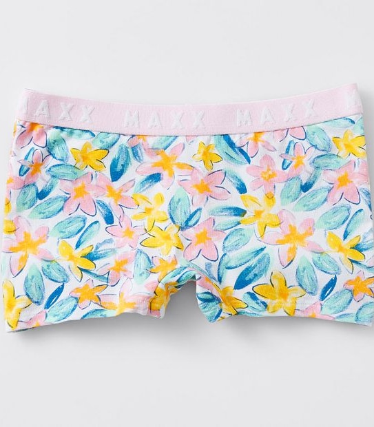 Maxx Older Girls 3 Pack Shortie - Pink