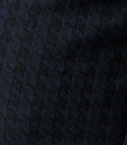 Preview Dog Tooth Skinny Ankle Length Bengaline Pants