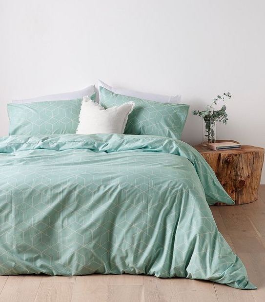 Lamont Print Quilt Cover Set - Queen Bed