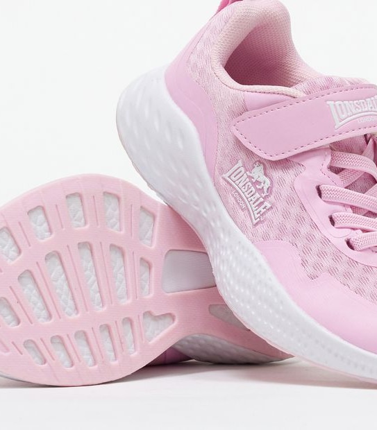 Lonsdale London Kids Junior Lennox Sneakers - Pink