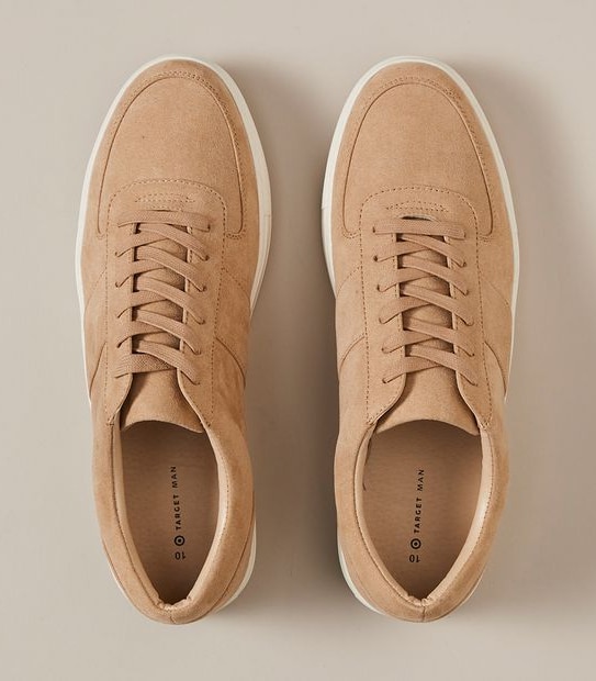 Mens Luke Microsuede Lace-up Shoes