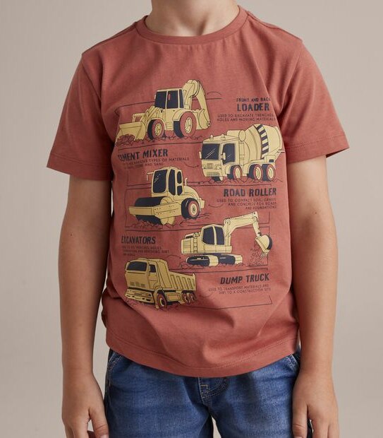 Organic Cotton Print T-shirt