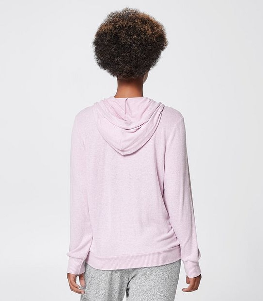 Cosy Sleep Hoodie Jumper - Lilac Purple